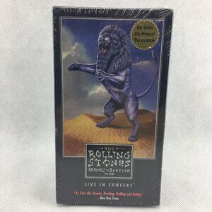 The Rolling Stones Bridges to Babylon 1998 Live Tour VHS 1997 NEW SEALED